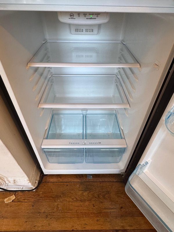 Refrigerator after cleaning